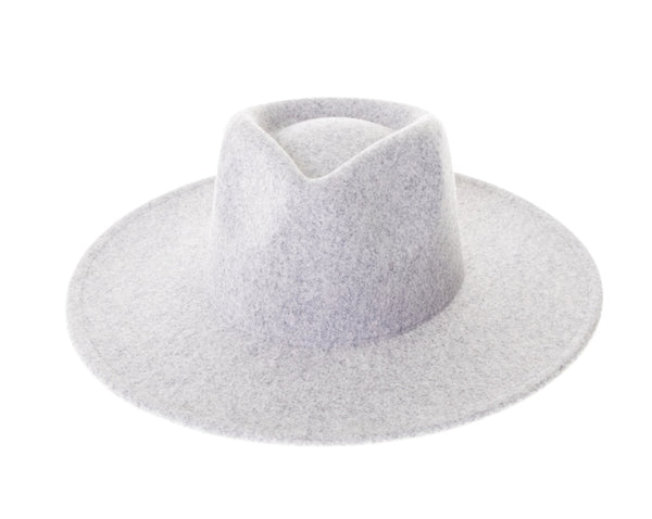 A001-MARLED VEGAN FELT RANCHER HAT