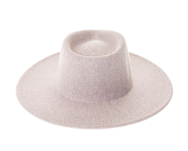 A001-MARLED VEGAN FELT RANCHER HAT