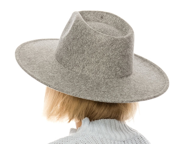 A007-VEGAN FELT RANCHER HAT