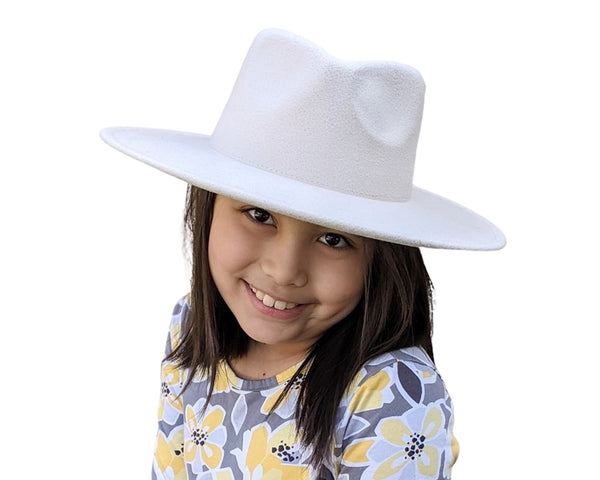 A008-KID'S VEGAN FELT RANCHER HAT