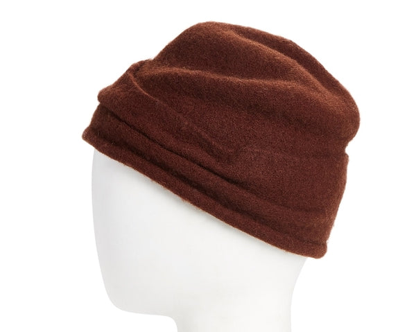 A204-LAMBSWOOL SCRUNCHED BEANIE