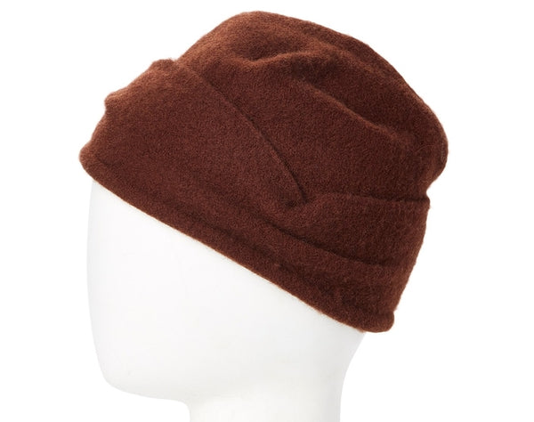 A204-LAMBSWOOL SCRUNCHED BEANIE