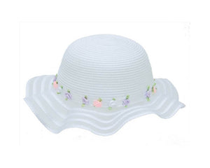 A726-FLOWER GIRL HAT