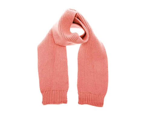 A143-KID'S RIB KNIT SCARF