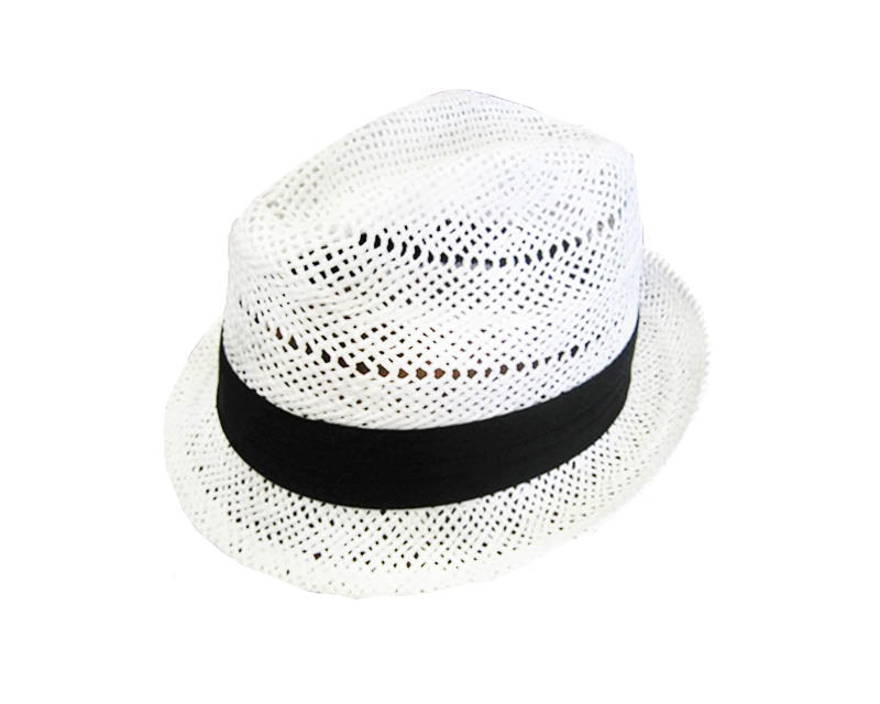 A585-HANDWOVEN TOYO FEDORA