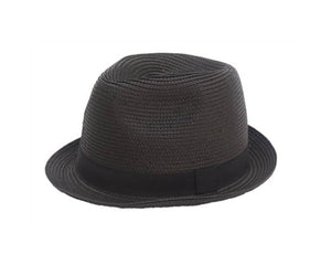 A584-POLY BRAID FEDORA