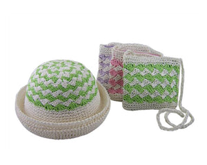 A711-CHILD'S CROCHET HAT OR PURSE