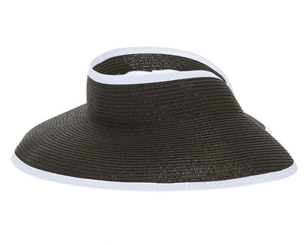 A302-ROLL-UP SUN VISORS - CONTRAST TRIM