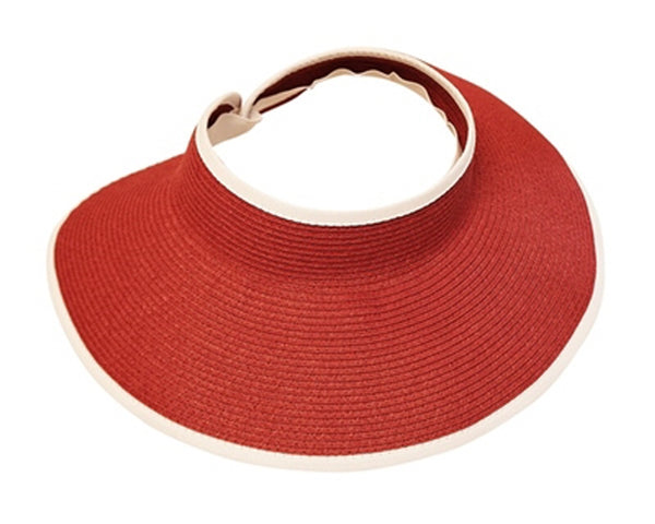 A302-ROLL-UP SUN VISORS - CONTRAST TRIM