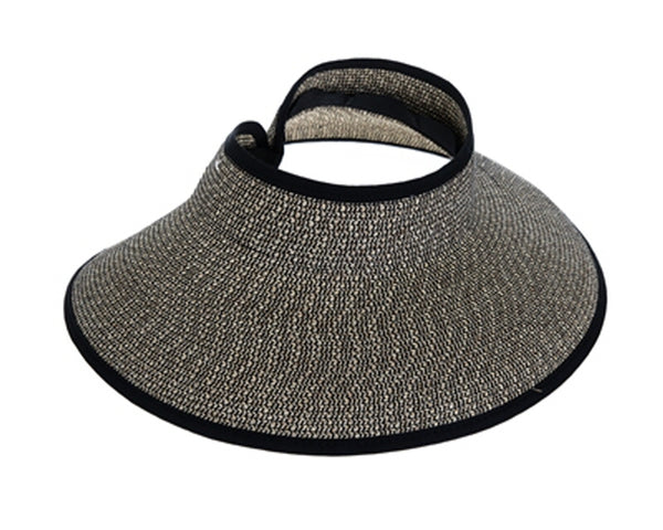 A412-HEATHERED ROLL-UP VISOR