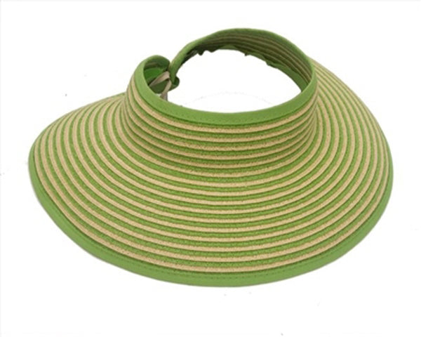 A411-STRIPED ROLL-UP VISOR