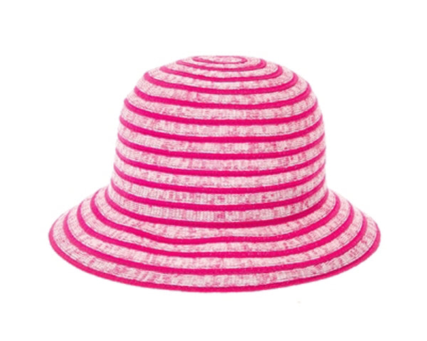 A515-STRIPED BUCKET HAT