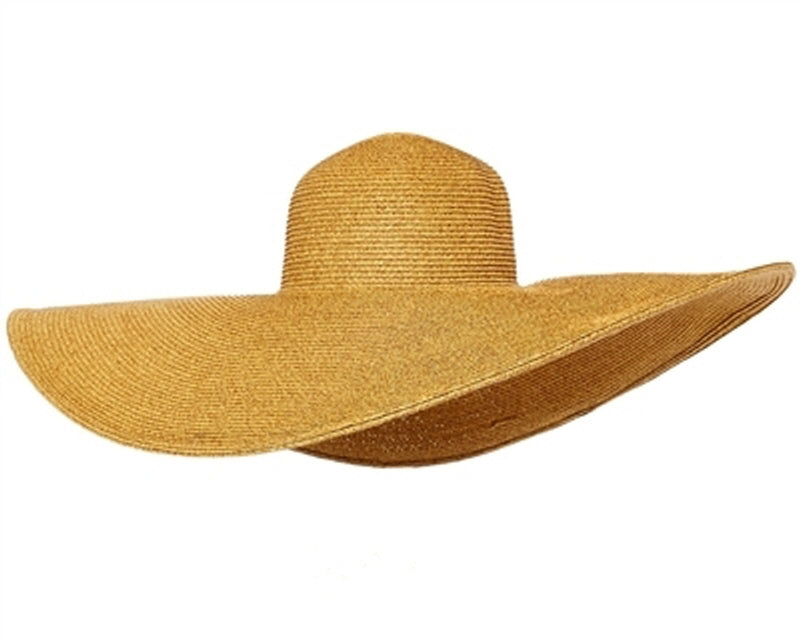 A353-8 INCH BRIM PERFECT STRAW HAT