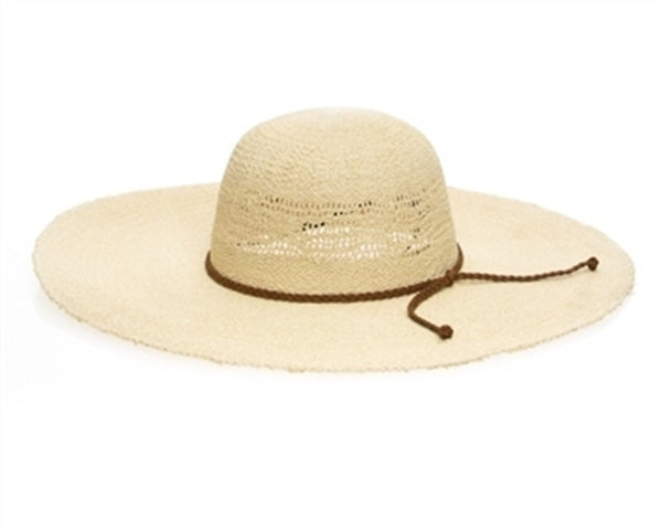 A311-VENTED PATTERN TOYO STRAW SUN HAT