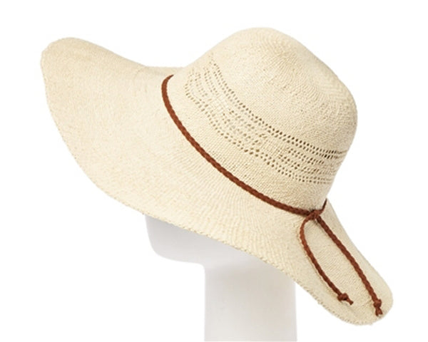 A311-VENTED PATTERN TOYO STRAW SUN HAT