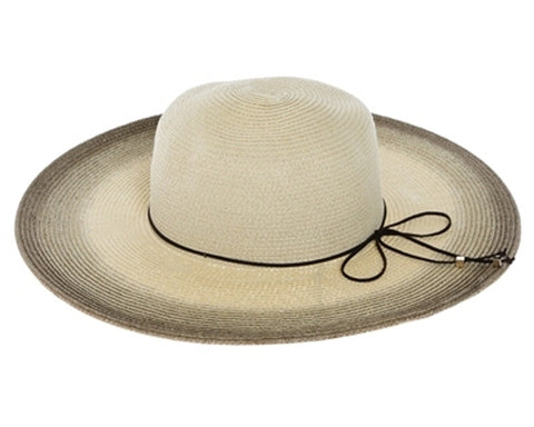 A317-DIP DYED SUN HAT W/ TIE