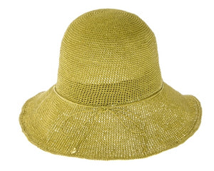 A656-FINE CROCHET TOYO STRAW SUN HAT