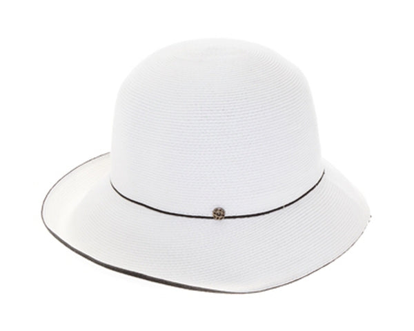 A488-FINE MICROBRAID STRAW CLOCHE