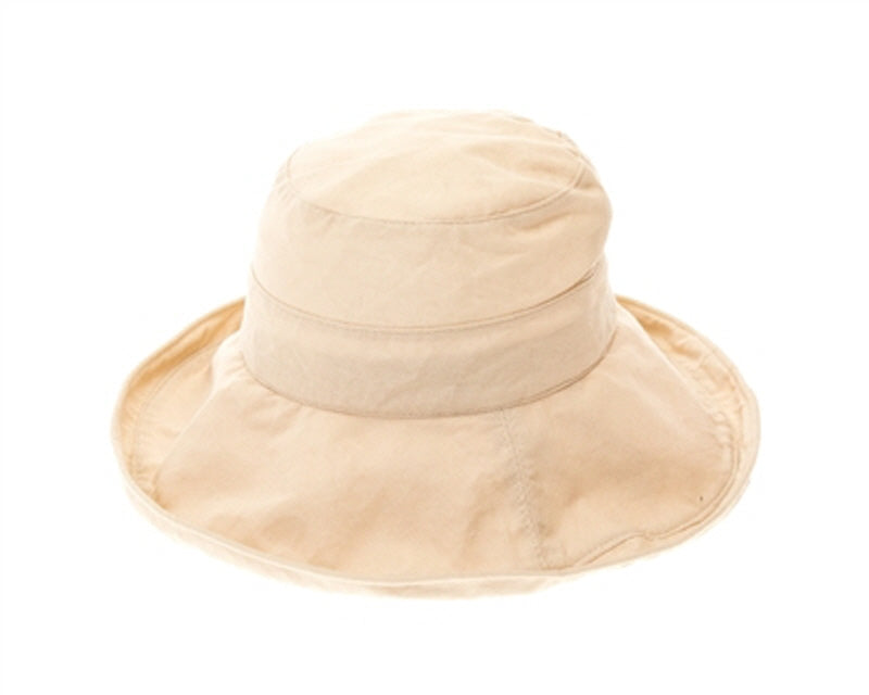 A390-PACKABLE CANVAS UPF 50+ HAT