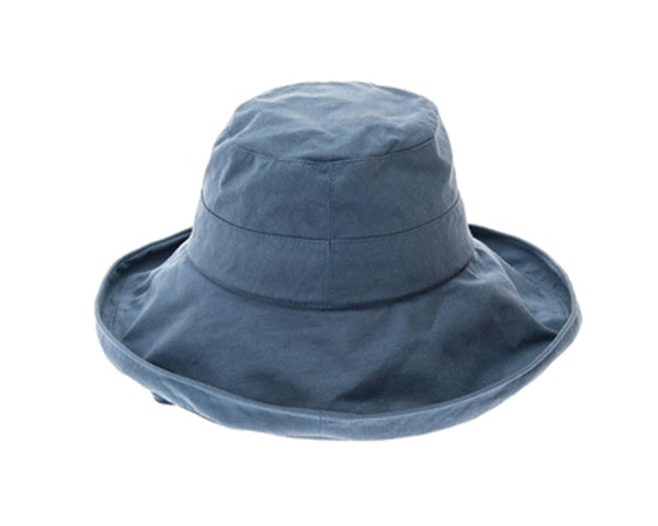 A390-PACKABLE CANVAS UPF 50+ HAT