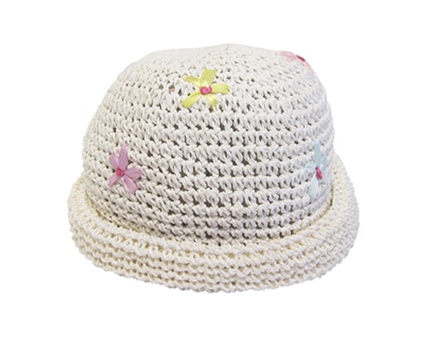 A706-CHILD'S STRAW ROLLER HATS