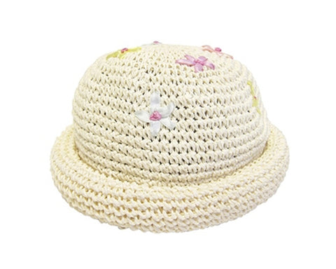 A706-CHILD'S STRAW ROLLER HATS