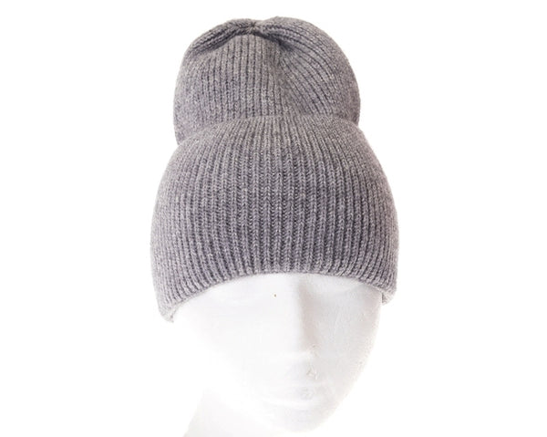 A024-WIDE CUFF LUREX BEANIE