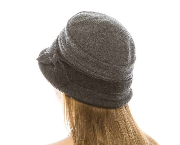 A089-TWO-TONE WOOL CLOCHE HAT