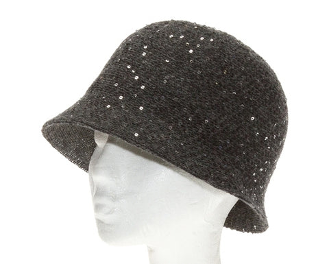 A090-SEQUINS CLOCHE HAT