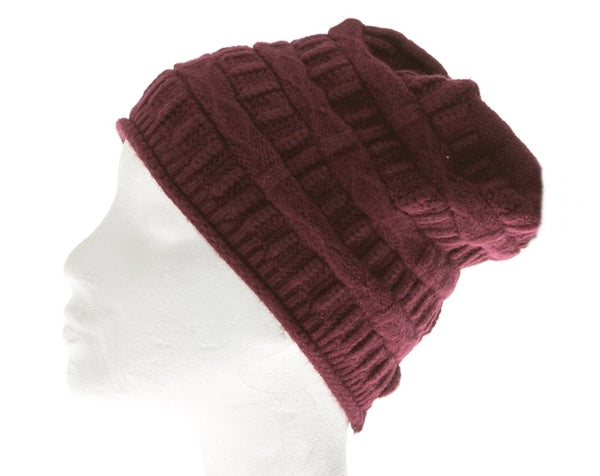 A092-SOFT PATTERN BEANIE