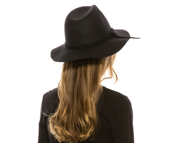 A109-WOOL FELT FLOPPY PANAMA HAT