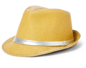 A159-SPARKLY FEDORA