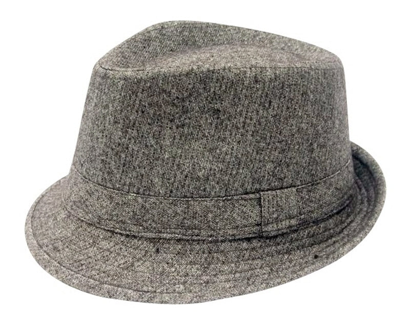 A176-WOOL & LUREX FEDORA