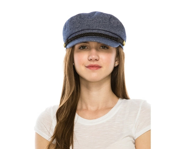 A212-DENIM FISHERMAN CAP