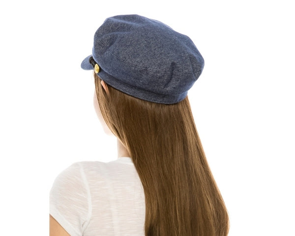 A212-DENIM FISHERMAN CAP