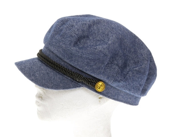 A212-DENIM FISHERMAN CAP