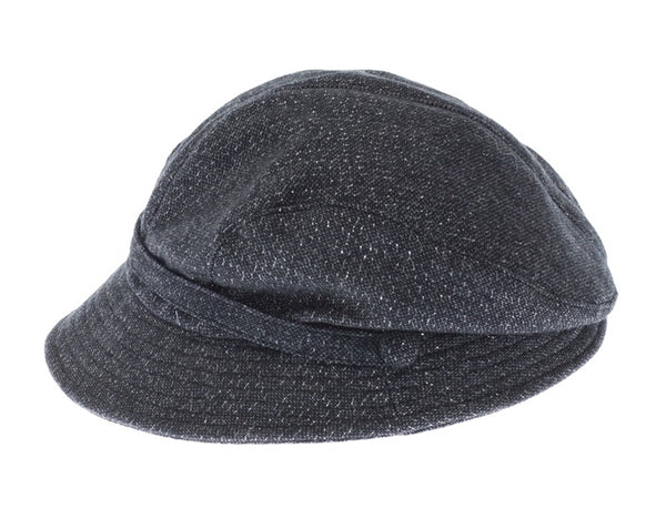 A227-BUTTONED CLOCHE