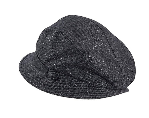 A227-BUTTONED CLOCHE