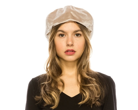 A231-VELVET BERET