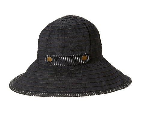 A276-PACKABLE HATS - ROLL-UP CRUSHER W/ SNAP