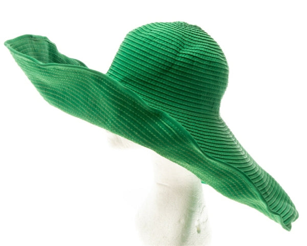 A279-EXTRA WIDE BRIM SHAPEABLE SUN HAT