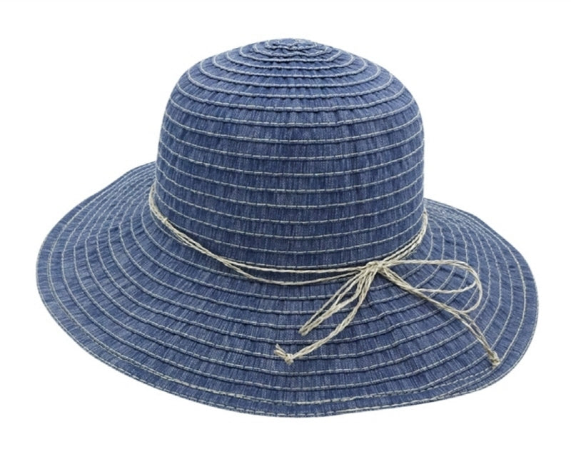 A304-UPF 50 HATS - DENIM CRUSHER HAT