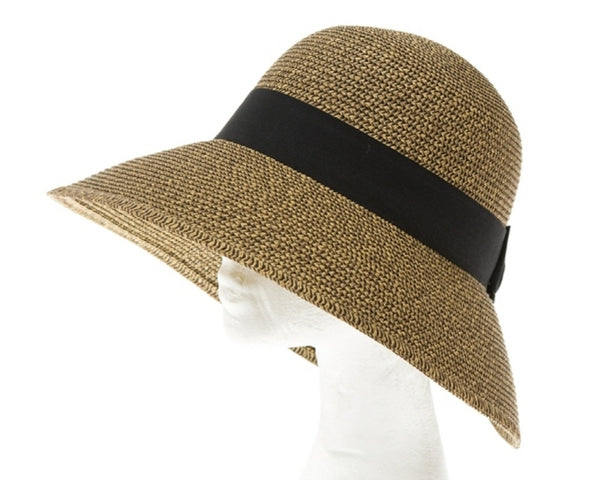 A306-SPLIT BACK HEATHER SUN HAT