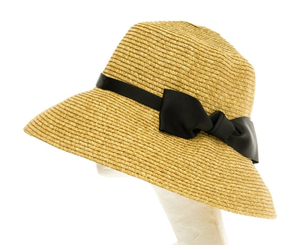 A351-LAMPSHADE HAT W/ BOW