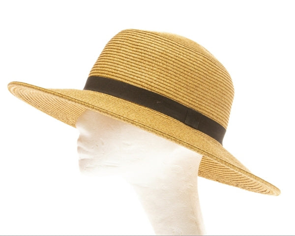 A358-HEATHER SUN HAT W/ BAND