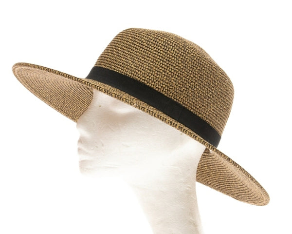 A358-HEATHER SUN HAT W/ BAND