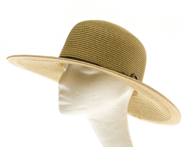 A372-SUN HAT W/ COCONUT RING