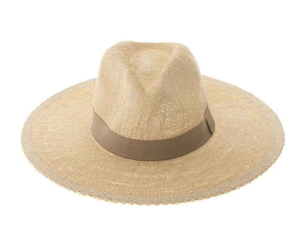 A400-TOYO PANAMA HAT - BLACK BAND