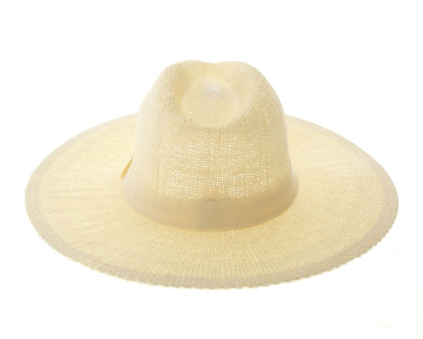 A400-TOYO PANAMA HAT - BLACK BAND