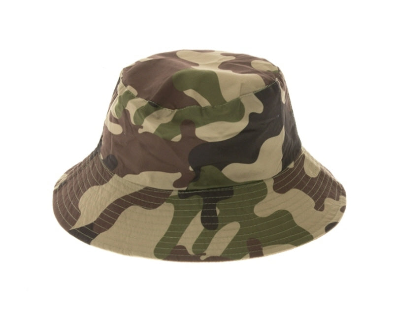 A407-CAMO REVERSIBLE BUCKET HAT